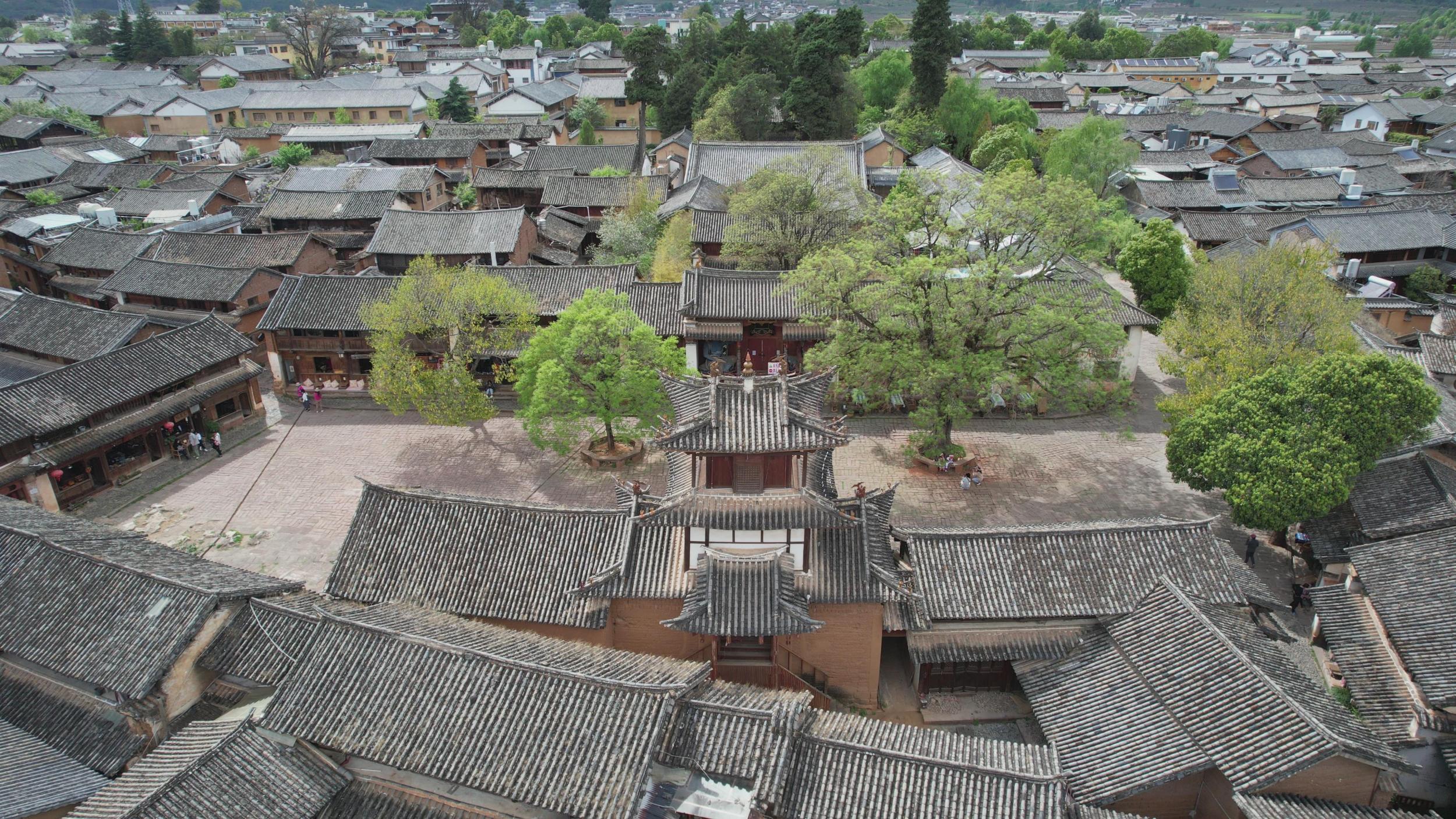 航拍沙溪（杨涛 摄）